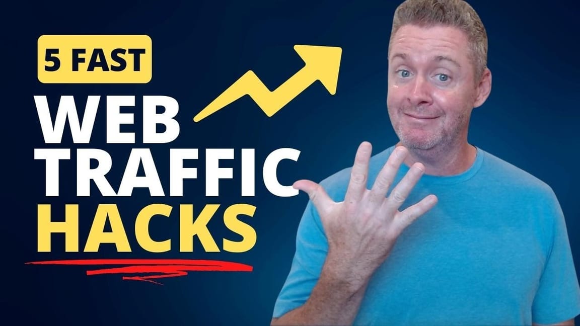Low Church Website Traffic? 5 Fast Web Traffic Hacks