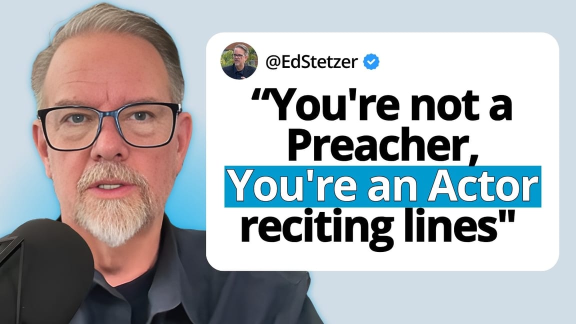 Ed Stetzer's Warning to Pastors Using AI for Sermons