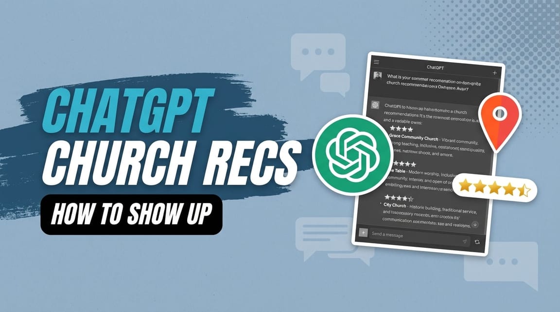How to show up in ChatGPT church recommendations