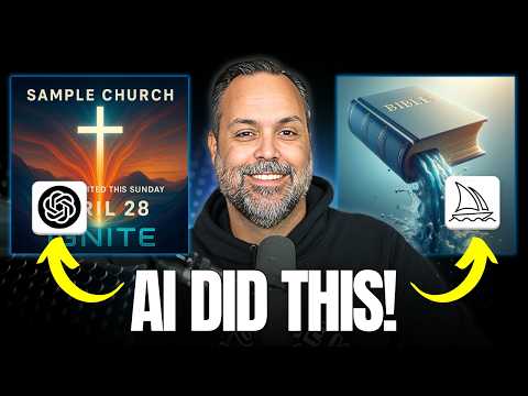 We Asked AI to Design Church Graphics… The Results Shocked Us