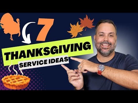 7 Inspiring Church Thanksgiving Service Ideas