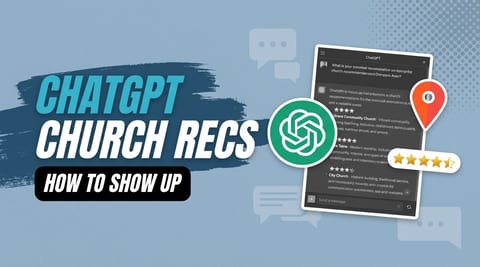 How to show up in ChatGPT church recommendations