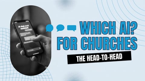 Claude vs ChatGPT vs Gemini head-to-head comparison for churches
