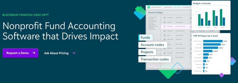 Blackbaud Financial Edge NXT nonprofit fund accounting