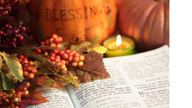 Thanksgiving Bible Verses to Share