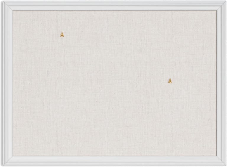Linen corkboard