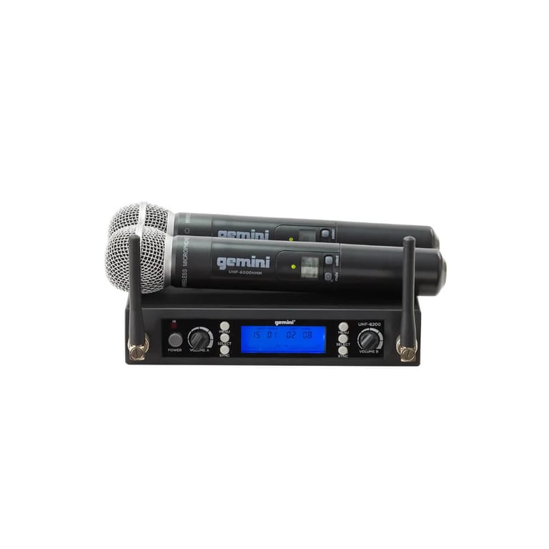Gemini UHF-6200M UHF Dual Handheld System