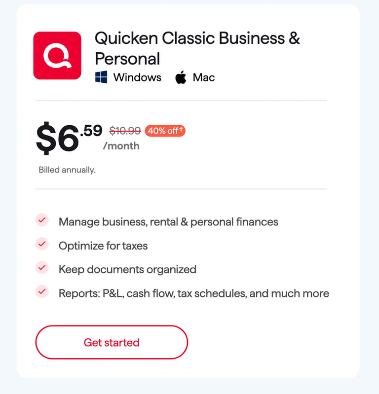 Quicken church accounting and budgeting tools