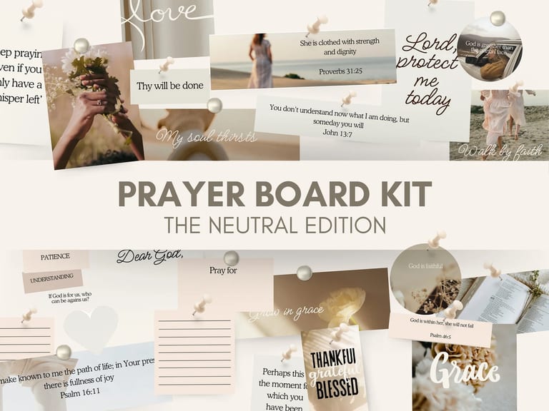 Prayer Board Kit Neutral