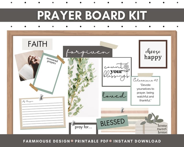 Prayer Board Kit