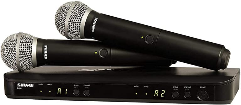 Shure BLX288/PG58 Dual-Channel Wireless System