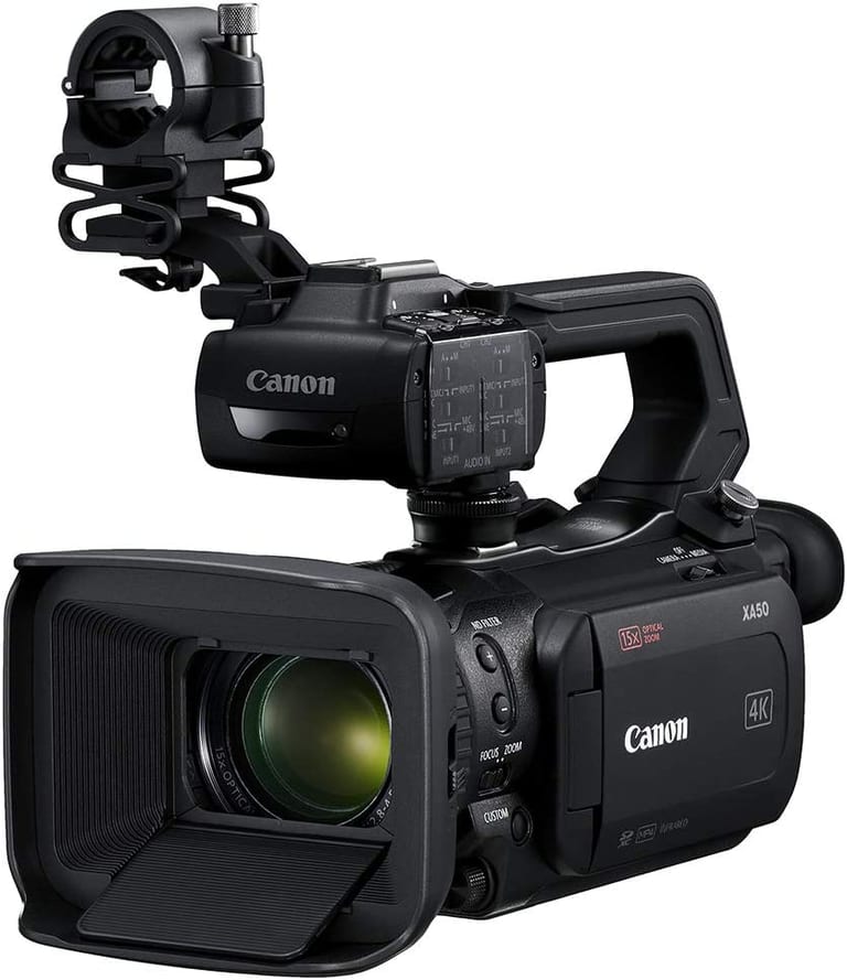The XA50 is one of the best cameras for yoru church service