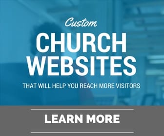 custom church website button