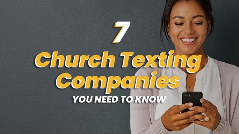 Church texting services compared on price, Planning Center fit, and guest follow-up