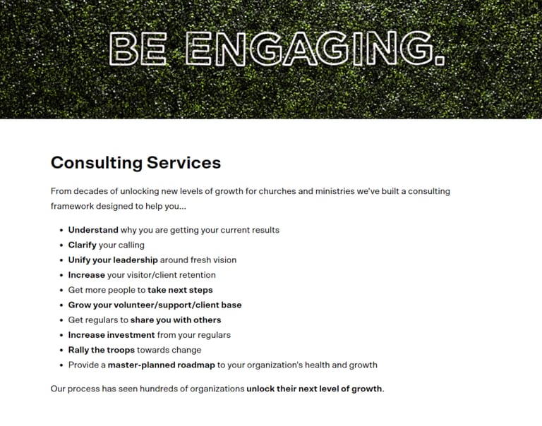Artisty Labs Church Consulting