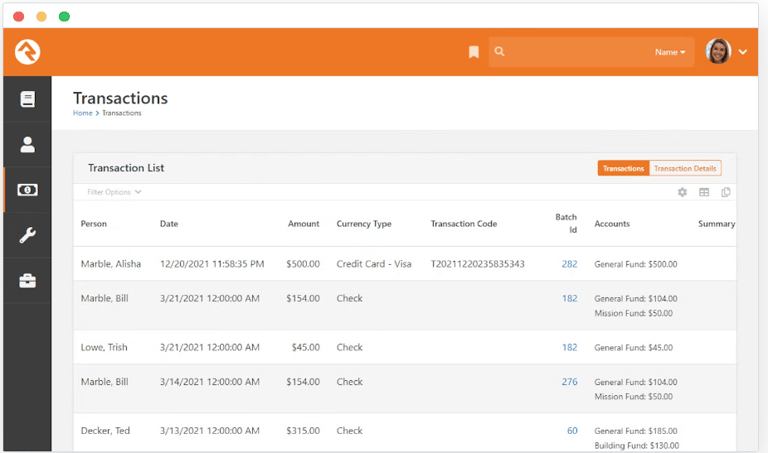 Donation management