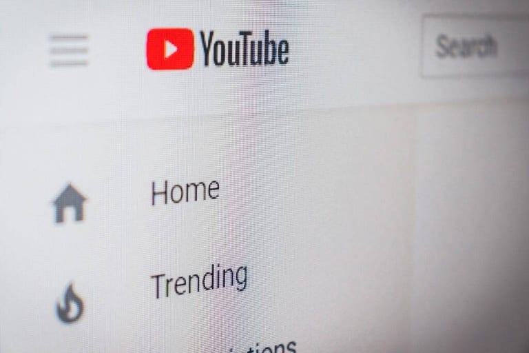 YouTube Home Page