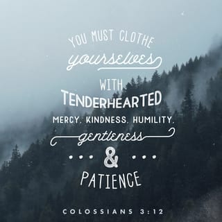 Colossians 3:12 scripture graphic for a Mother's Day sermon on compassion and kindness