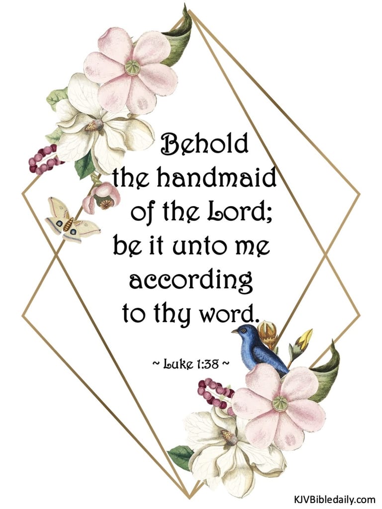 Mary's response to the angel, a powerful passage for a Mother's Day church message