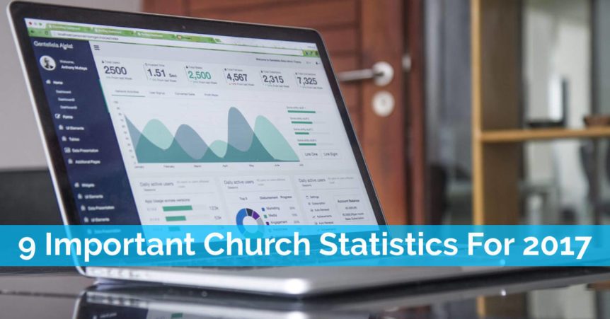 9 important church statistics for 2017