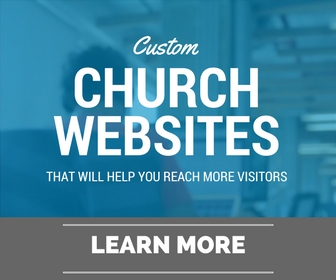 custom church website button
