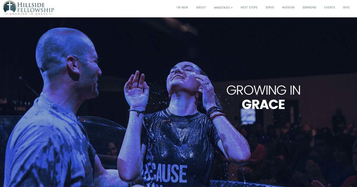 New Church Website Design for Hillside Fellowship