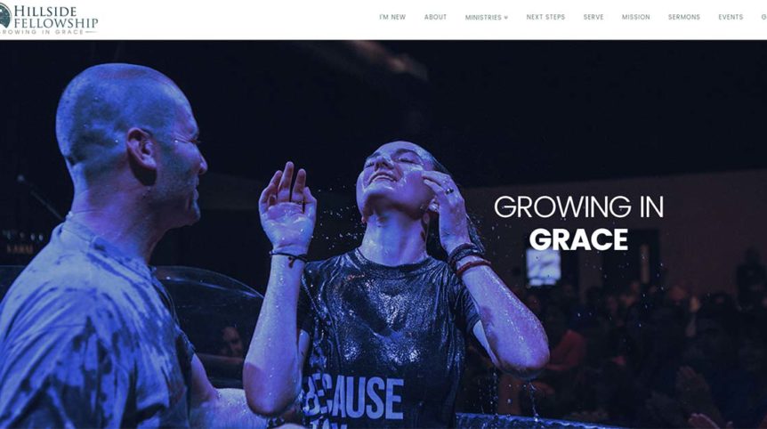 New Church Website Design for Hillside Fellowship
