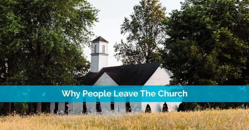 why people leave the church