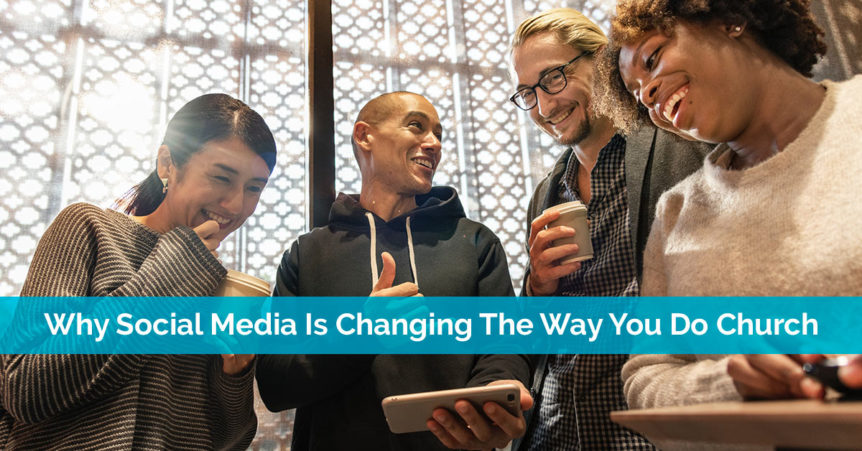 do church with social media