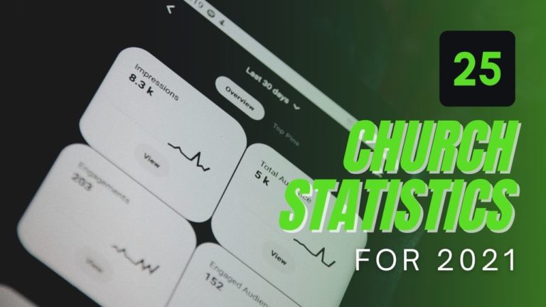 25 Church Statistics You Need To Know For 2021 - REACHRIGHT