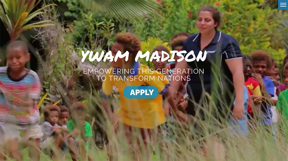 YWAM Madiosn REACHRIGHT Website