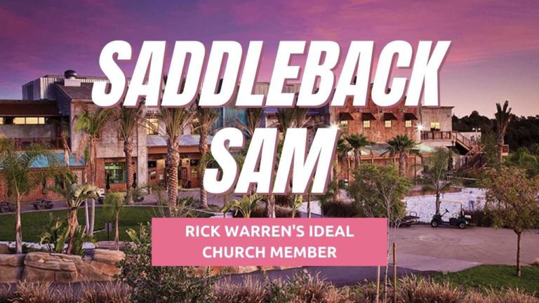 Get to Know Saddleback Sam – An Introduction to Rick Warren's Target ...